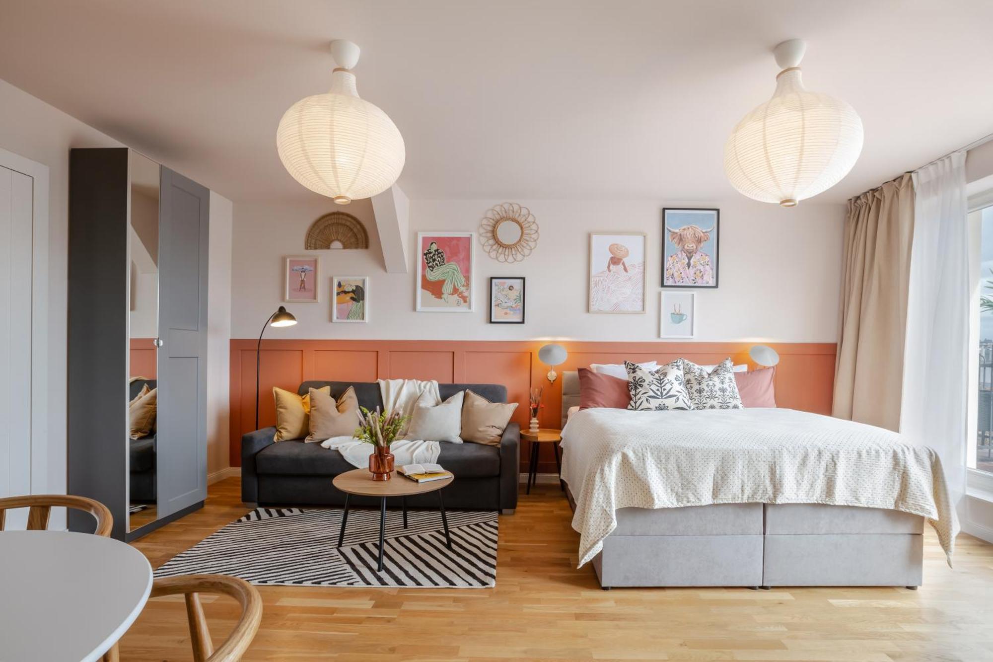 Turnkey I Letna Park Apartments Praha Rom bilde